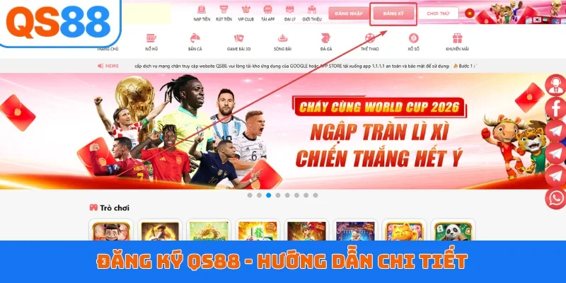 Đăng ký QS88