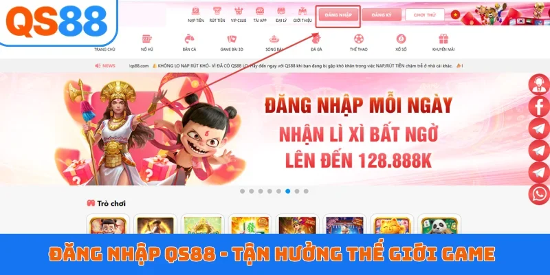 Đăng nhập QS88